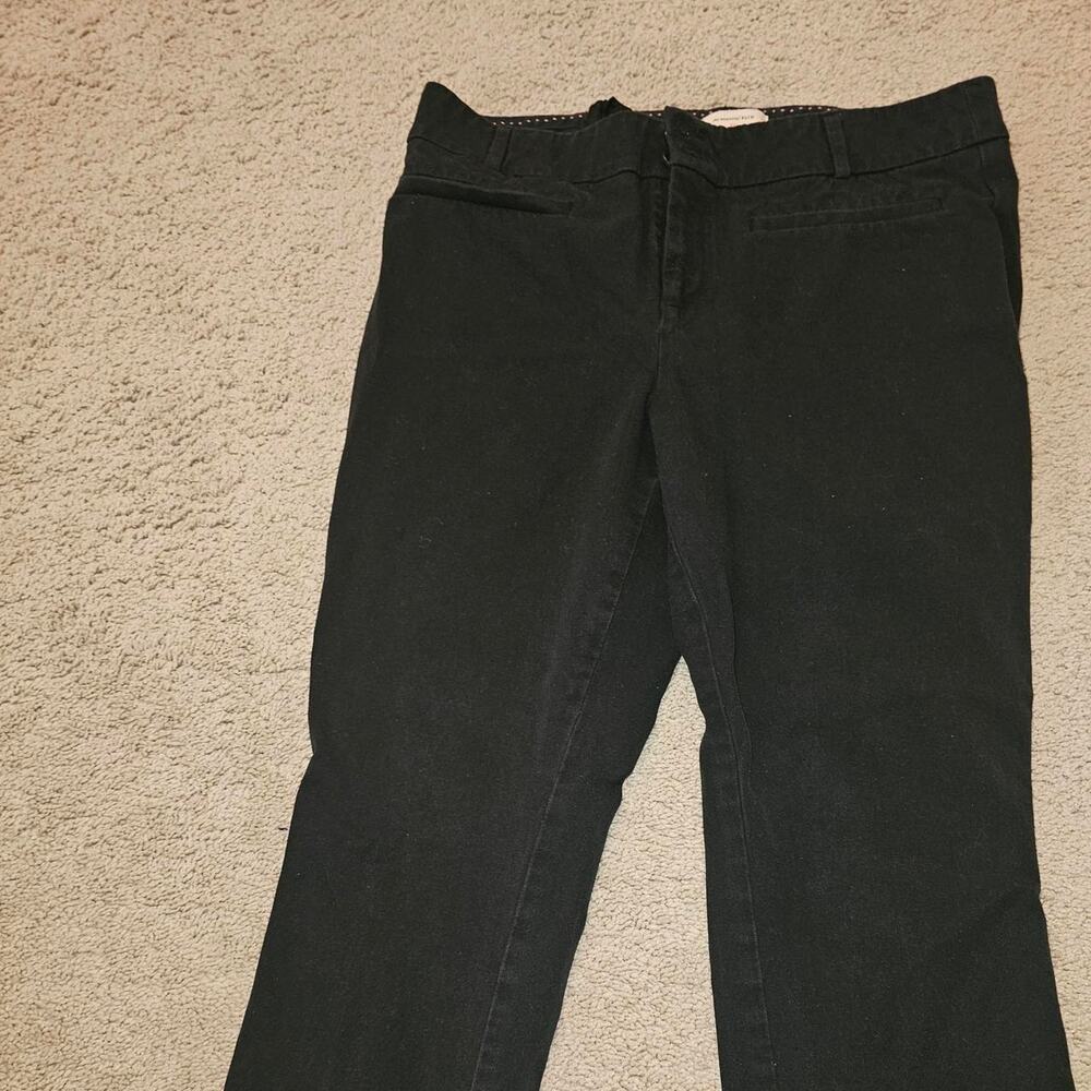 Anthropologie black slim fit jeans